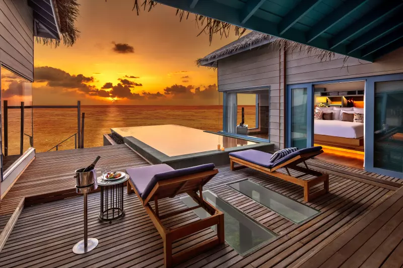 2 Bedroom Sunset Overwater Residence