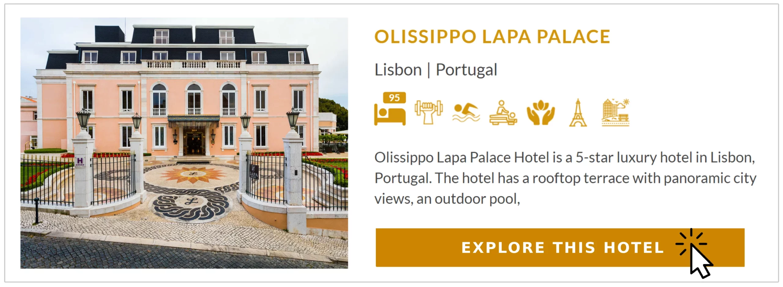 Olissippo lapa Lisbon exterior