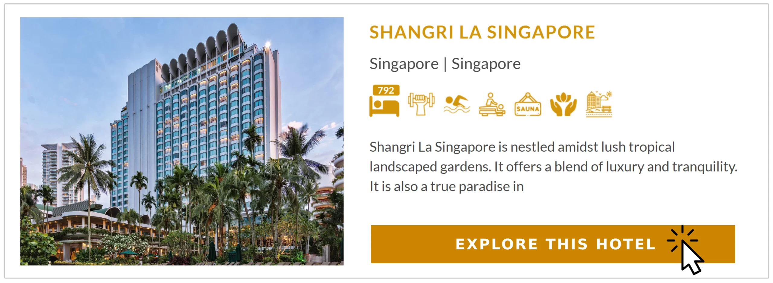 Shangri La Singapore