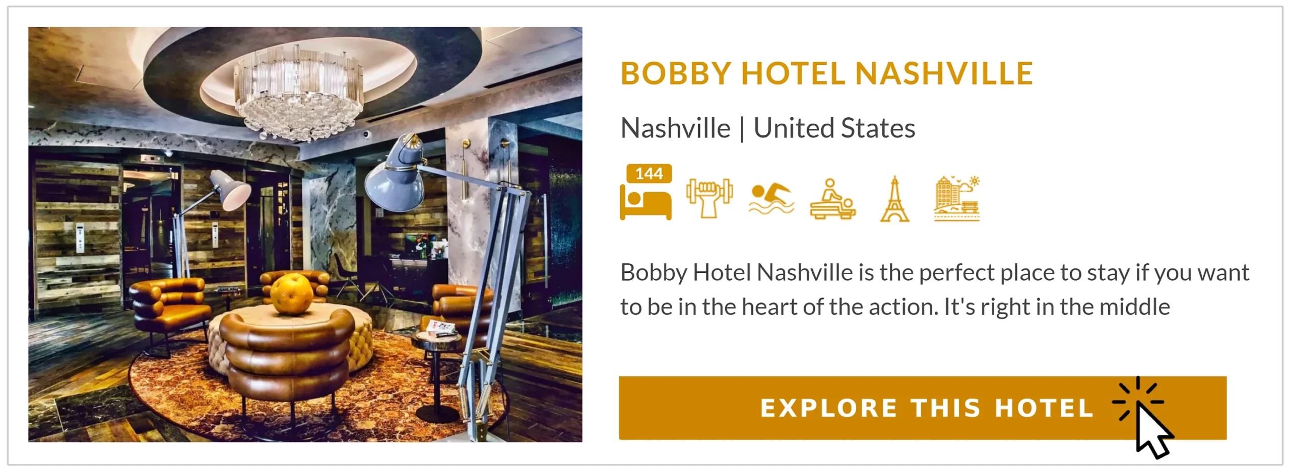 Bobby hotel banner