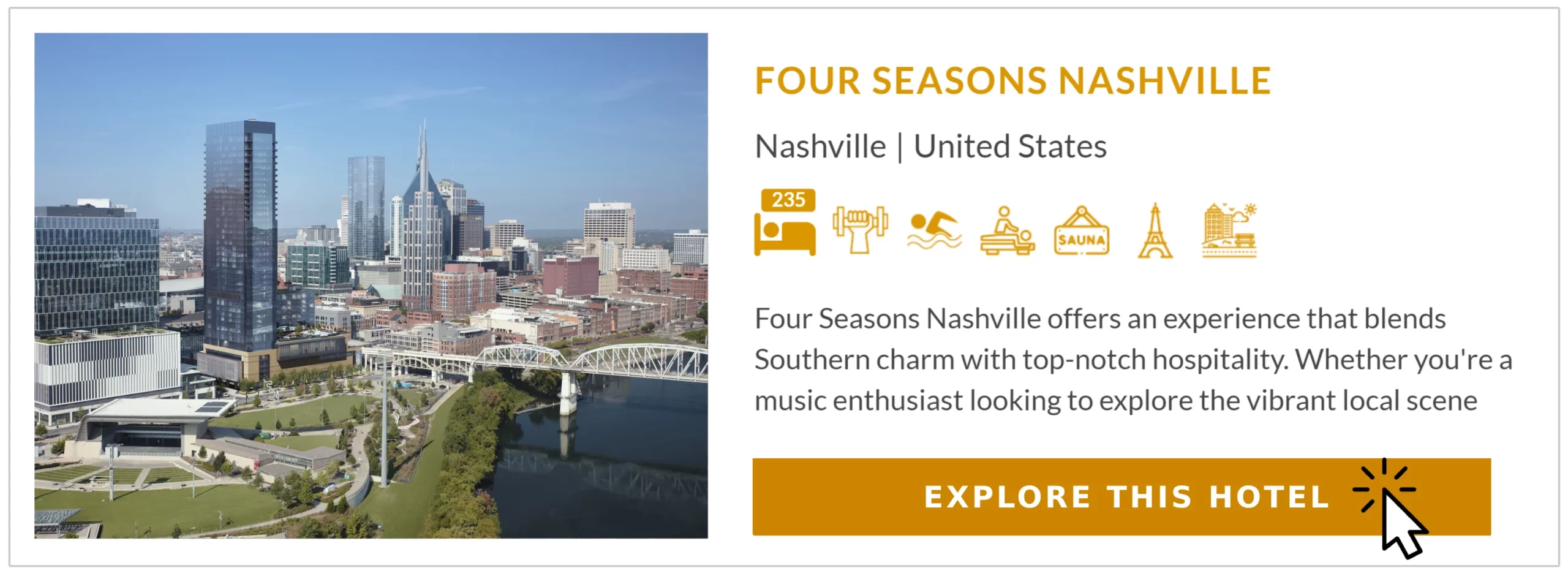 Four Seasons Nashville promotion