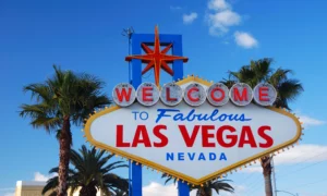 Las Vegas welcome sign