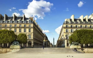 entrance view of Westin Paris Vendôme  