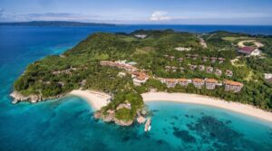 Shangri-La Boracay: a lush, beachfront resort on the tropical island of Boracay, Philippines.