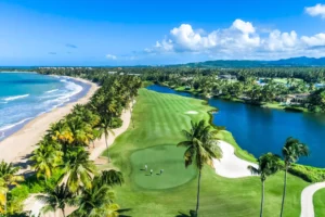 Golf course of St. Regis Bahia Beach