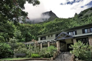 Exterior of Belmond Sanctuary Lodge